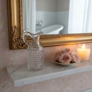 Vintage 1960’s Duncan & Miller Hobnail/Dewdrop Clear EAPG Cruet